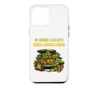 Custodia per iPhone 12 Pro Max Mi Hanno Lasciato Senza Sorveglianza Giardinaggio Divertente