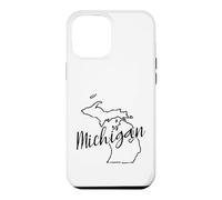 Custodia per iPhone 12 Pro Max Michigan Grandi Laghi Grandi Sogni
