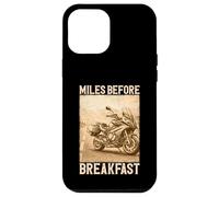Custodia per iPhone 12 Pro Max Miles Before Breakfast Moto Adventure Design