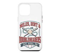 Custodia per iPhone 12 Pro Max Miles Dirt Doubleheader Travel Baseball Sports Mamma