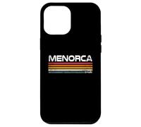 Custodia per iPhone 12 Pro Max Minorca Spagna Retro Design Isola Mediterranea