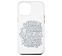Custodia per iPhone 12 Pro Max Modello Boho Balena Shark Spirit Animal Art