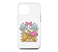 Custodia per iPhone 12 Pro Max Mom, The Real Most Valuable Person, Funny Baseball