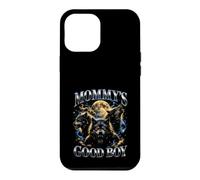Custodia per iPhone 12 Pro Max Mommy's Good Boy Wolf Pack Full Moon Bootleg Divertente