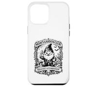 Custodia per iPhone 12 Pro Max Mom's Garden Club, gnomo da giardinaggio divertente