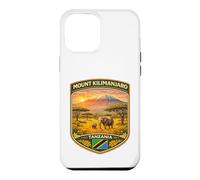 Custodia per iPhone 12 Pro Max Monte Kilimangiaro Tanzania Monte Kilimanjaro Monte
