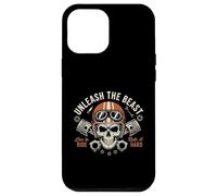 Custodia per iPhone 12 Pro Max Moto vintage Live to Ride, Ride It Hard