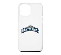 Custodia per iPhone 12 Pro Max Mount St. Mary's University Mountaineers Logo