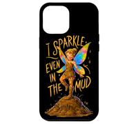 Custodia per iPhone 12 Pro Max Mud Run Princess I brilla anche nell'ATV Mud Team Fairy Girls