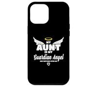 Custodia per iPhone 12 Pro Max My Aunt Is My Guardian Angel She Watches Over Me In Memory