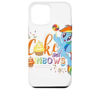 Custodia per iPhone 12 Pro Max My Little Pony Cake And Rainbow