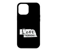 Custodia per iPhone 12 Pro Max Nebraska Love Stati Uniti America
