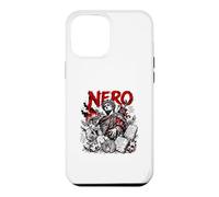 Custodia per iPhone 12 Pro Max Nerone Imperatore Romano Antica Roma Città Infuocata