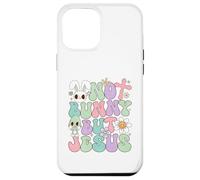 Custodia per iPhone 12 Pro Max Nessun coniglietto ma Jesus Christian Buona Domenica della Resurrezione