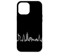 Custodia per iPhone 12 Pro Max New York, orizzonte, statua, di, libertà, battito cardiaco
