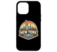 Custodia per iPhone 12 Pro Max New York The Empire State Souvenir Memorabilia Visitatore orgoglioso
