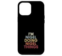 Custodia per iPhone 12 Pro Max Nigel Name Nigel Personalized Name First Given