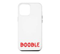 Custodia per iPhone 12 Pro Max Nome del gatto Doodle Regali All I Need Is Coffee Cat Named Doodle