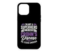 Custodia per iPhone 12 Pro Max Non sono un supereroe ma sto combattendo la malattia di Crohn
