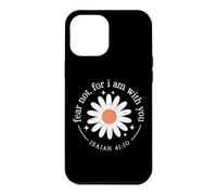Custodia per iPhone 12 Pro Max Non temere per io sono con te Isaia 41:10 Christian Daisy Art