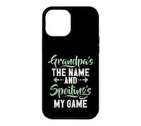 Custodia per iPhone 12 Pro Max Nonno è il nome e Spoiling is my Game New Grandpa