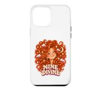 Custodia per iPhone 12 Pro Max Nove & Divine Redhead 9 Stelle di un anno Luna Divertimento Ginger Girl