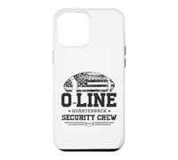 Custodia per iPhone 12 Pro Max O-Line Quarterback Security Crew Offensive football Gifts