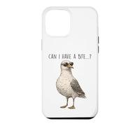 Custodia per iPhone 12 Pro Max Occhiali da sole Seagull Can I Have A Bite Humor
