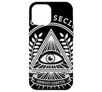 Custodia per iPhone 12 Pro Max Occhio onnivista, Dio, simbolo, piramide, Massonico