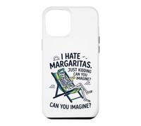 Custodia per iPhone 12 Pro Max Odio Margaritas Stavo scherzando Scheletro Humor spiaggia