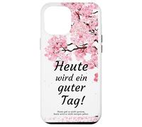 Custodia per iPhone 12 Pro Max Oggi è una bella giornata, soddisfazione, tedesco