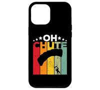 Custodia per iPhone 12 Pro Max Oh Chute Skydiving Parachutist Skydive Parachuting Skydiver