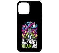 Custodia per iPhone 12 Pro Max One Touch Base Away From A Villain Arc Funny Office Humor