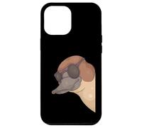 Custodia per iPhone 12 Pro Max Ornitpo fresco con occhiali da sole bambini ornitorinco