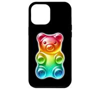 Custodia per iPhone 12 Pro Max Orsetto gommoso Candy Rainbow