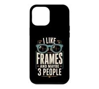 Custodia per iPhone 12 Pro Max Ottico Mi piacciono le cornici e forse 3 Persone Occhiali