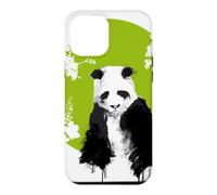 Custodia per iPhone 12 Pro Max panda orso clima ambiente save the world depressione triste
