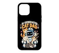 Custodia per iPhone 12 Pro Max Papà di Gatti Generato dall'IA: Meme Divertente