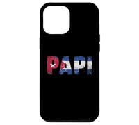 Custodia per iPhone 12 Pro Max Papi Cuba Bandiera Vintage Distressed Graphic Cuba Papi