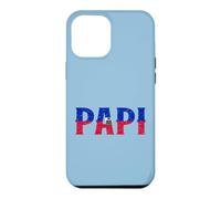 Custodia per iPhone 12 Pro Max PAPI Haitian Flag Haiti Orgoglioso Festa del Papà Orgoglio Patriottico