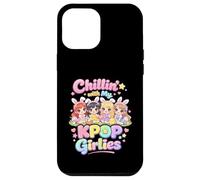 Custodia per iPhone 12 Pro Max Pasqua Kpop Musica Chillin Con Il Mio K-pop Ragazze Donne Ragazze