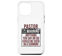Custodia per iPhone 12 Pro Max PASTOR WARNING! QUALCOSA DICI POTREBBE ESSERE IN UN SERMONE! Meme