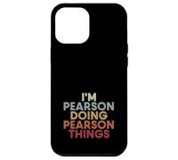 Custodia per iPhone 12 Pro Max Pearson Name Pearson Personalized Name First Given