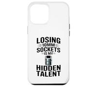 Custodia per iPhone 12 Pro Max Perdere prese 10MM è il mio talento nascosto meccanico di auto ragazzo