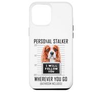 Custodia per iPhone 12 Pro Max Personal Stalker Cane Cavalier I Will Follow You prigione