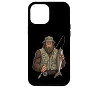 Custodia per iPhone 12 Pro Max Pescecane Bigfoot Pescatore