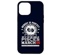 Custodia per iPhone 12 Pro Max Pesci Zodiac Star Marzo 06 Donne Uomini Festa di Compleanno