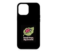 Custodia per iPhone 12 Pro Max Piccoli passi, grande crescita coccinella design