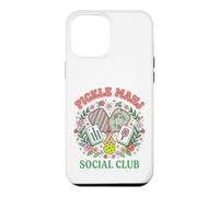 Custodia per iPhone 12 Pro Max Pickle Mahj Social Club - Palla da paddle