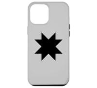 Custodia per iPhone 12 Pro Max PISTOLA SIMBOLO BANDIERA MAPUCHE 8 PUNTI